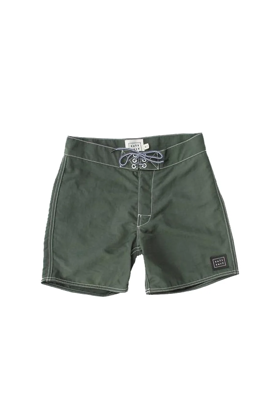 Salt Surf 50’s Surf Trunk, English Green