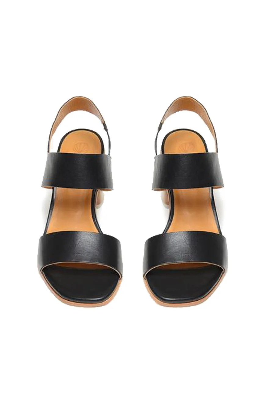 Coclico Bask Sandal, Black
