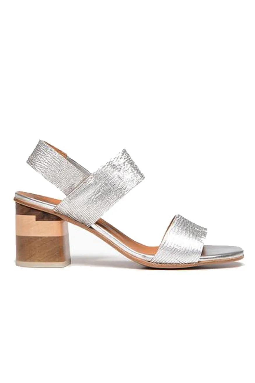Coclico Bask Sandal, Silver
