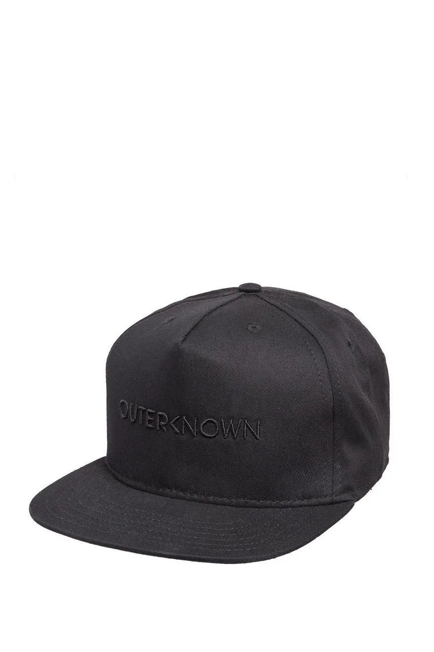 Outerknown Organic Farm Cap by FAIRENDS, Bright Black