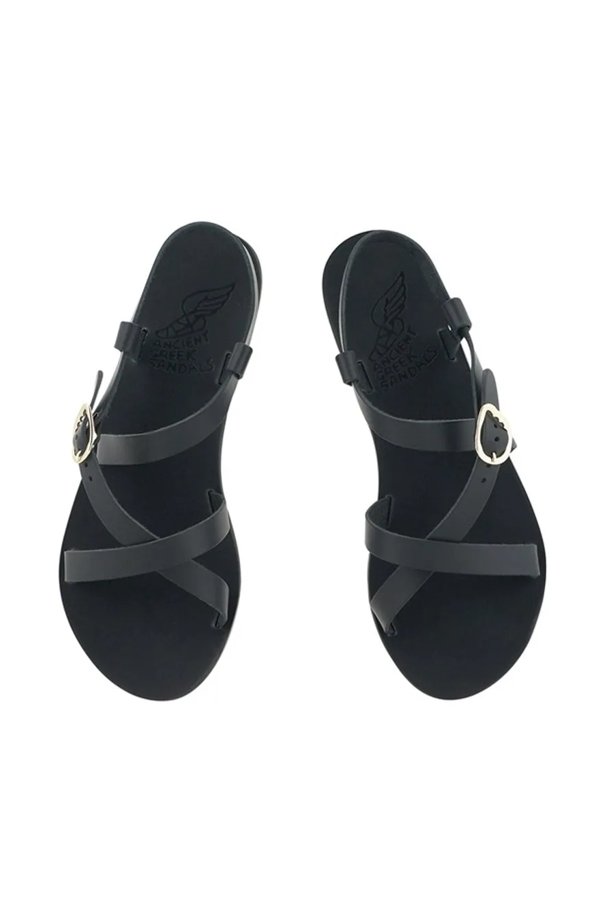Ancient Greek Sandals Ambrosia, Black