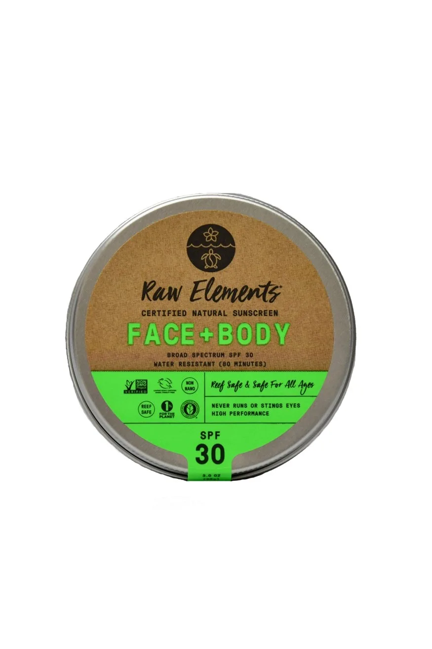 Raw Elements Face + Body Tin SPF 30+